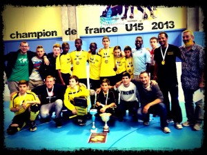 Champion de France U15 2013